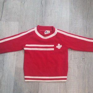 Kids Size 3x Canada Wool Knit Sweater